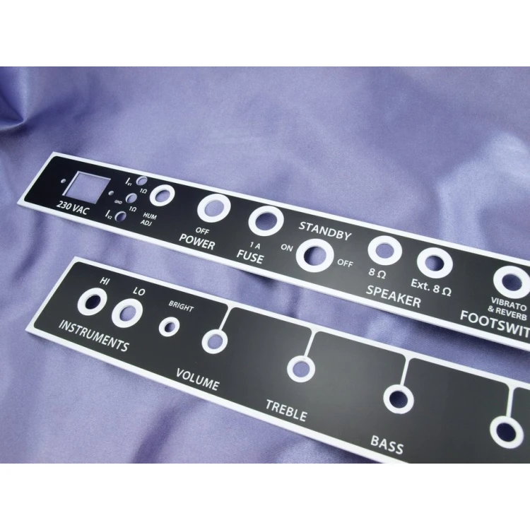Amplifier Panel - BLACK - thickness: 1.6mm