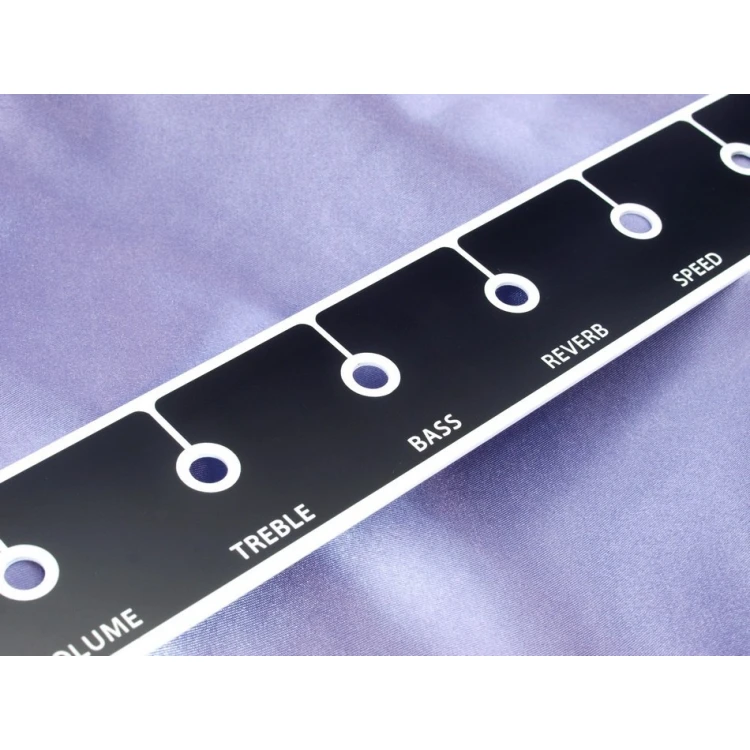 Amplifier Panel - BLACK - thickness: 1.6mm