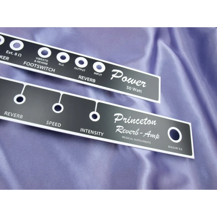 Amplifier Panel - BLACK - thickness: 1.6mm
