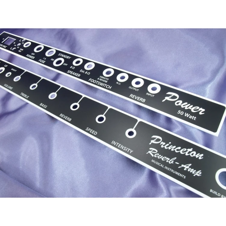 Amplifier Panel - BLACK - thickness: 1.6mm