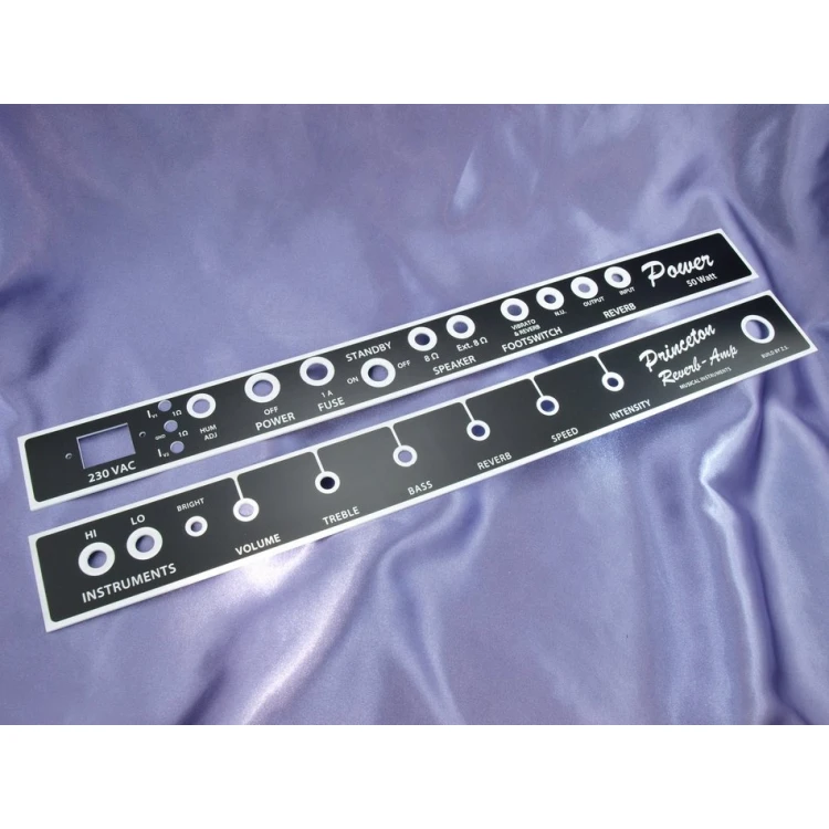Amplifier Panel - BLACK - thickness: 1.6mm