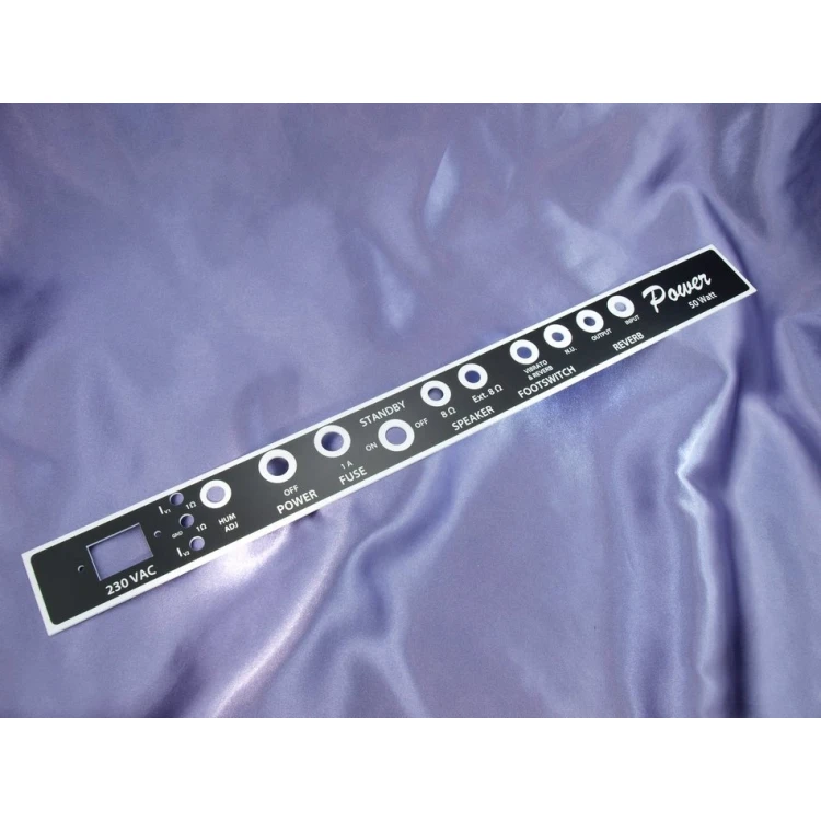 Amplifier Panel - BLACK - thickness: 1.6mm