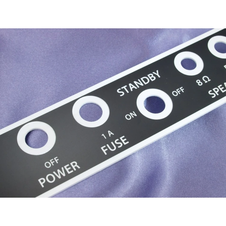 Amplifier Panel - BLACK - thickness: 1.6mm
