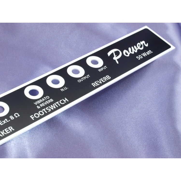 Amplifier Panel - BLACK - thickness: 1.6mm