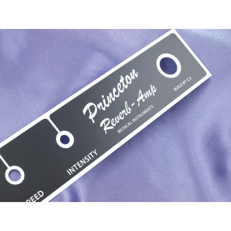 Amplifier Panel - BLACK - thickness: 1.6mm