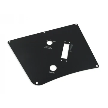 Front Panels for Machines and Devices - BLACK TEXTURES 2 - thickness: 1.6mm