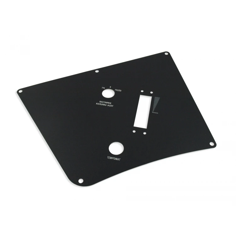Front Panels for Machines and Devices - BLACK TEXTURES 2 - thickness: 1.6mm