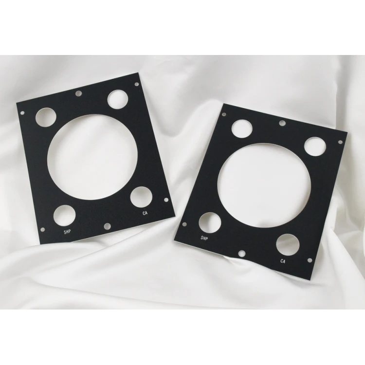 Front Panels for Machines and Devices - BLACK TEXTURES 2 - thickness: 1.6mm