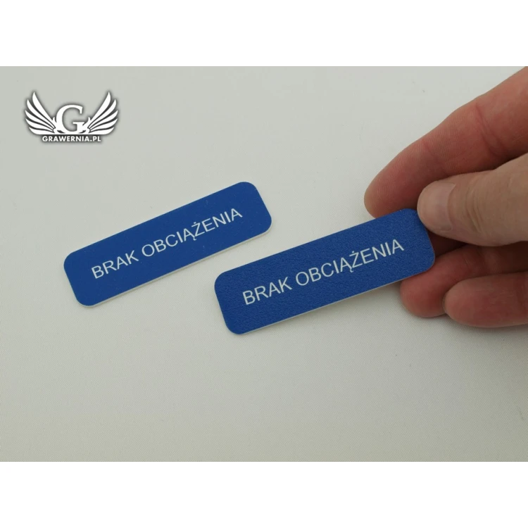 Front Panels for Machines and Devices - BLUE - thickness: 1.6mm