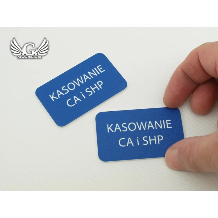 Front Panels for Machines and Devices - BLUE - thickness: 1.6mm