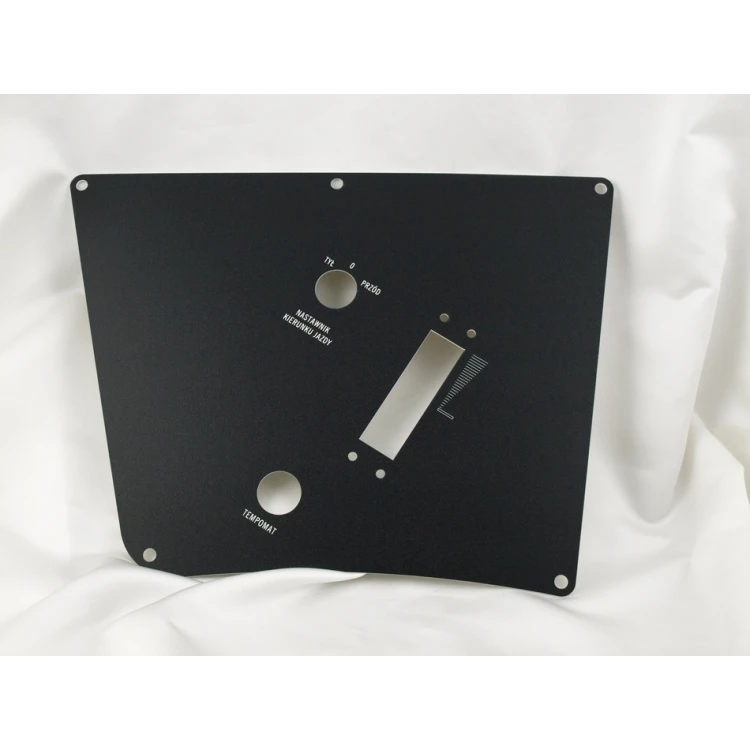 Front Panels for Machines and Devices - BLACK TEXTURES 2 - thickness: 1.6mm