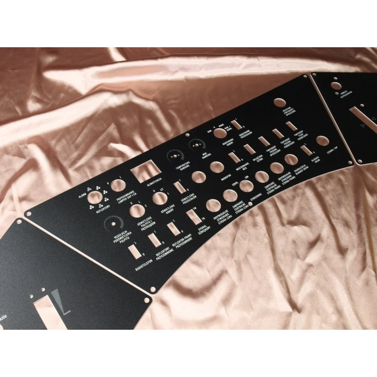 Front Panels for Machines and Devices - BLACK TEXTURES 2 - thickness: 1.6mm