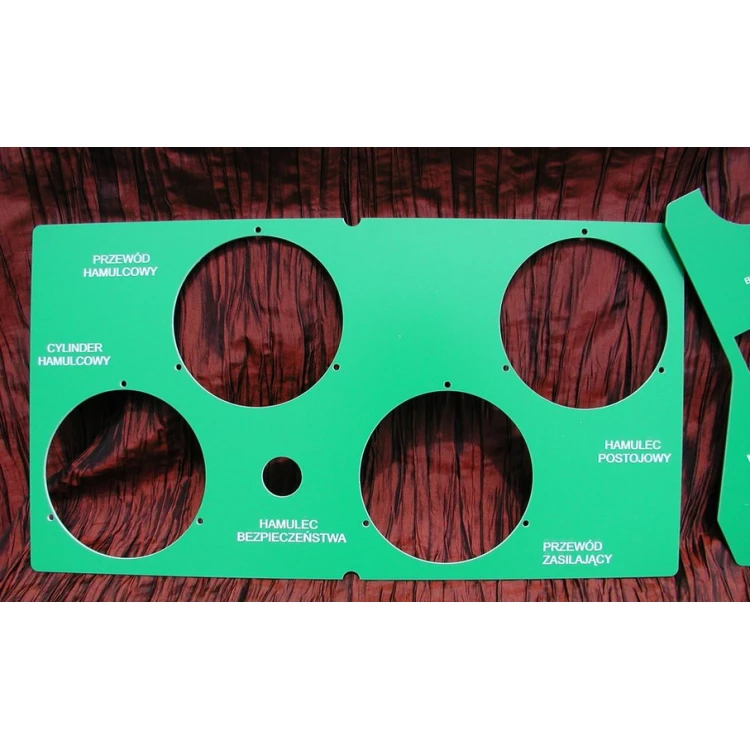 Front Panels for Machines and Devices - Thickness: 1.6mm