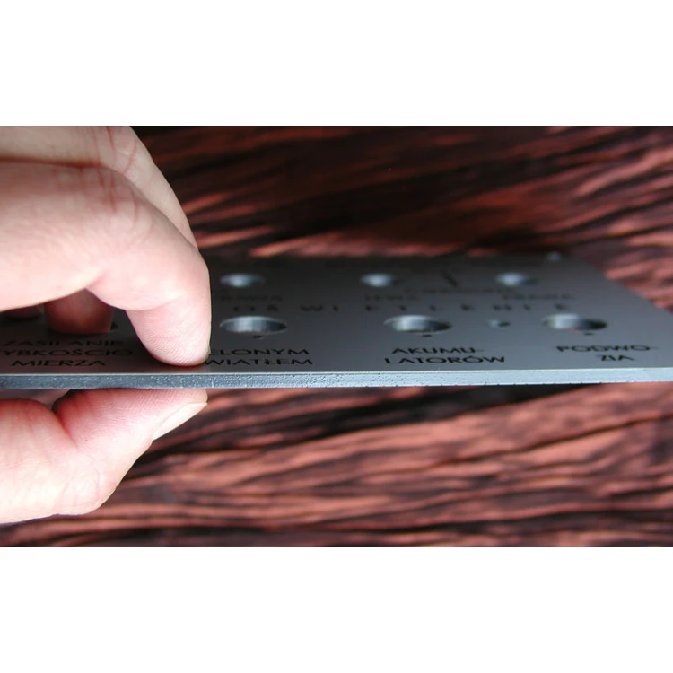 Front Panels for Machines and Devices - Thickness: 3.2mm