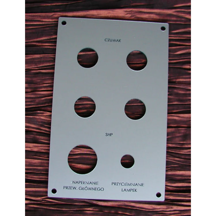 Front Panels for Machines and Devices - Thickness: 3.2mm