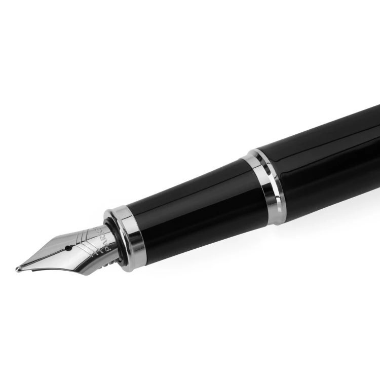 Parker IM Black GT set - fountain pen + ballpoint pen with case - PAR252