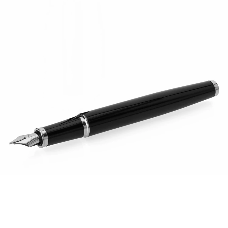 Parker IM Black GT set - fountain pen + ballpoint pen with case - PAR252