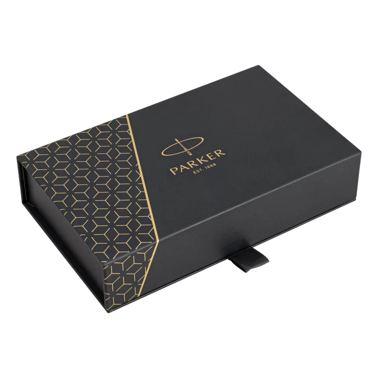 Parker IM Black GT set - fountain pen + ballpoint pen with case - PAR252