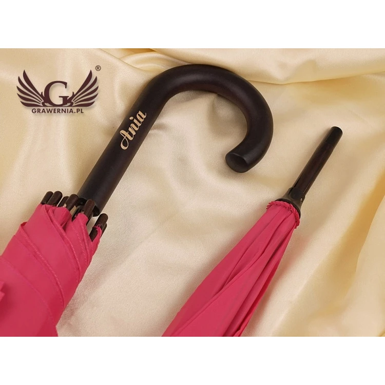 STICK Umbrella with Your Engraving - 15 Colors to Choose From