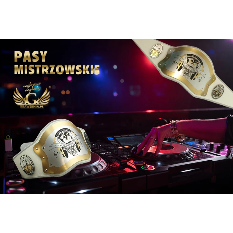 CHAMPIONSHIP BELT CHAMPION - DJ - P020
