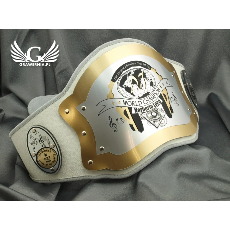 CHAMPIONSHIP BELT CHAMPION - DJ - P020