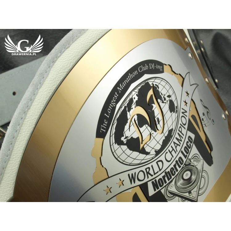 CHAMPIONSHIP BELT CHAMPION - DJ - P020