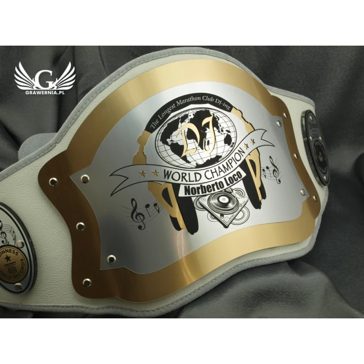 CHAMPIONSHIP BELT CHAMPION - DJ - P020