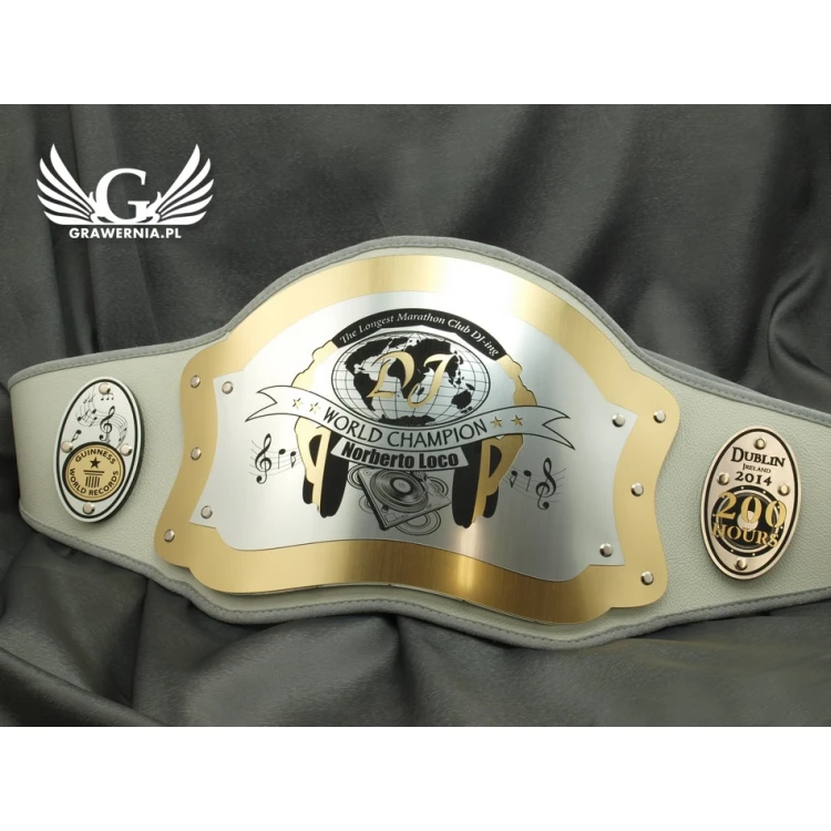 CHAMPIONSHIP BELT CHAMPION - DJ - P020