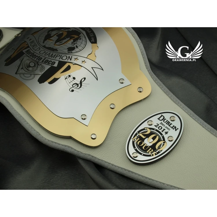CHAMPIONSHIP BELT CHAMPION - DJ - P020