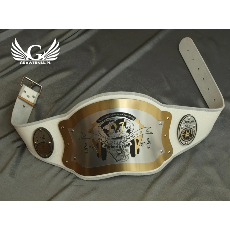 CHAMPIONSHIP BELT CHAMPION - DJ - P020