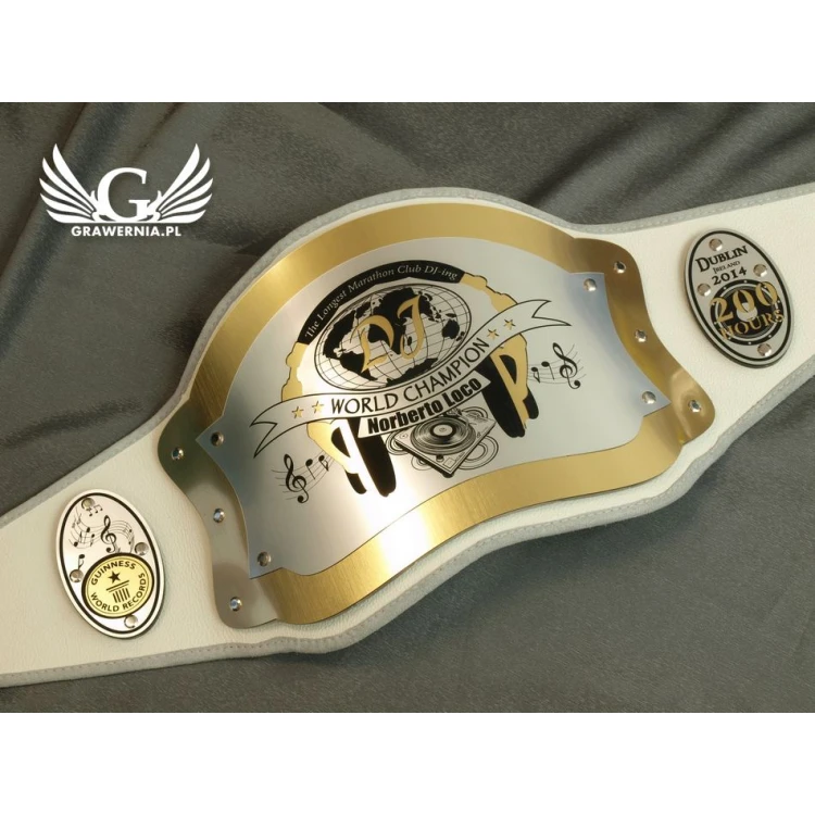 CHAMPIONSHIP BELT CHAMPION - DJ - P020