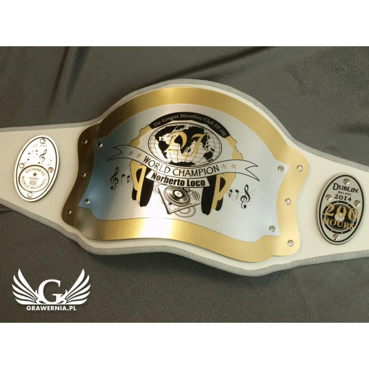 CHAMPIONSHIP BELT CHAMPION - DJ - P020