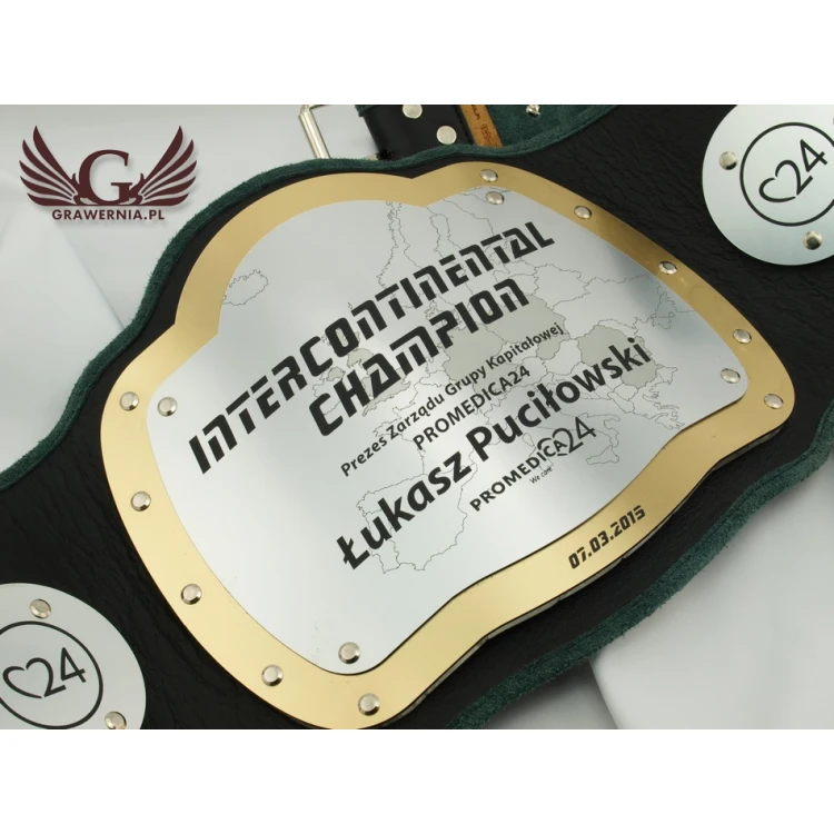 INTERCONTINENTAL CHAMPION CHAMPIONSHIP BELT - P022