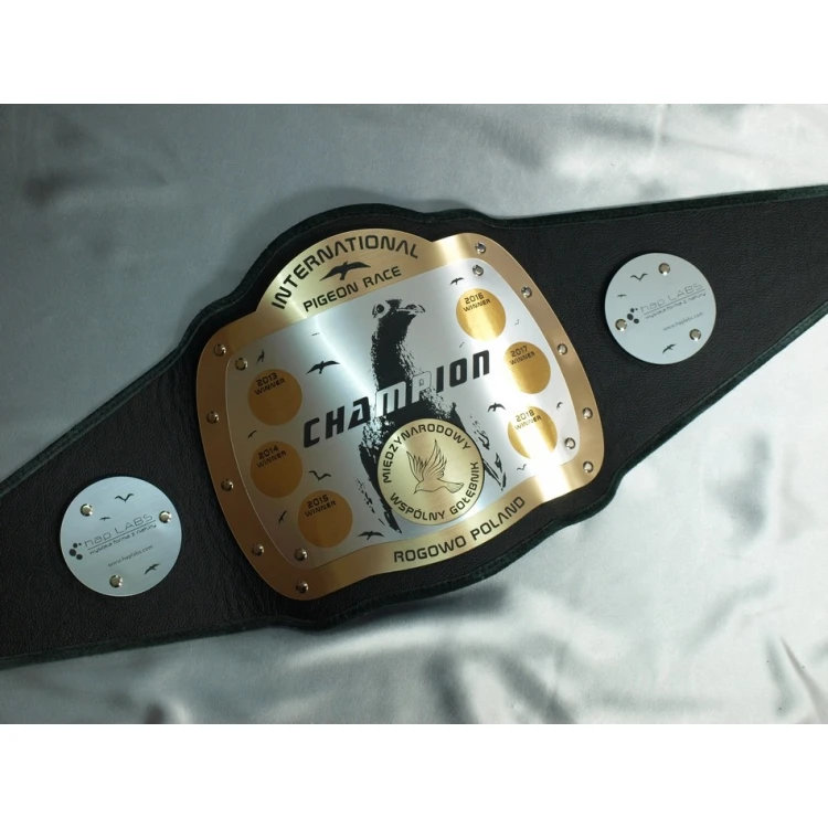 CHAMPIONSHIP BELT - INTERNATIONAL PIGEON RACE - P015
