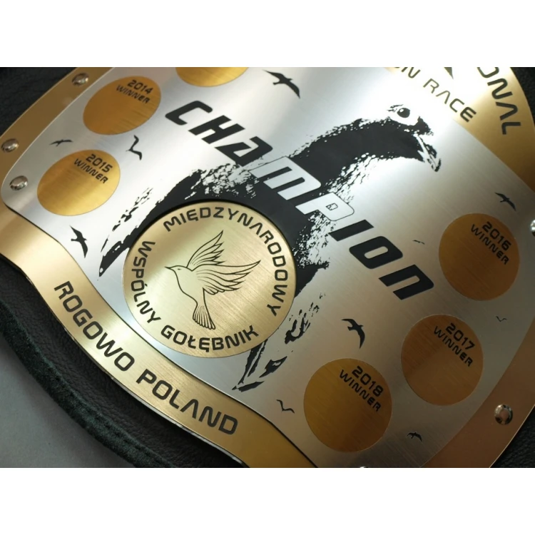 CHAMPIONSHIP BELT - INTERNATIONAL PIGEON RACE - P015