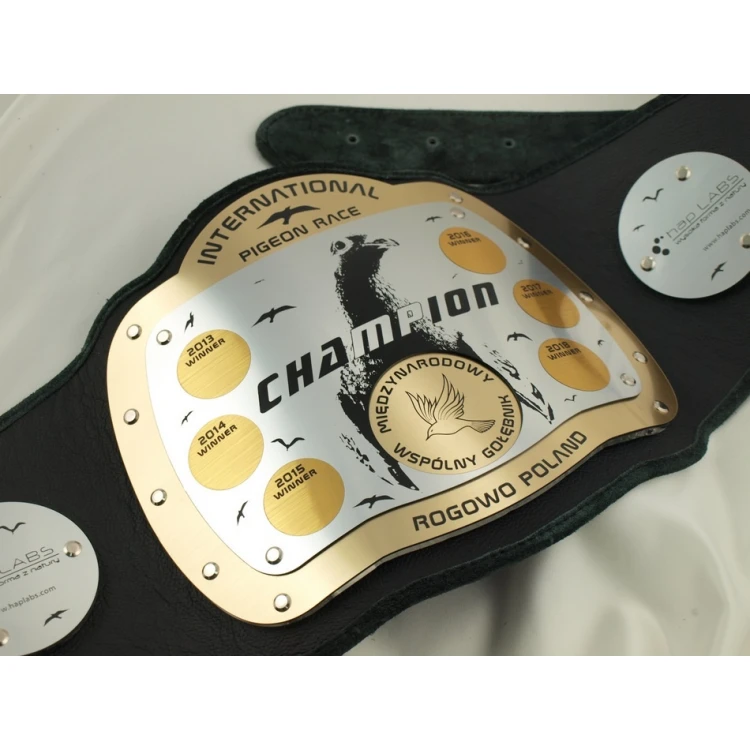 CHAMPIONSHIP BELT - INTERNATIONAL PIGEON RACE - P015