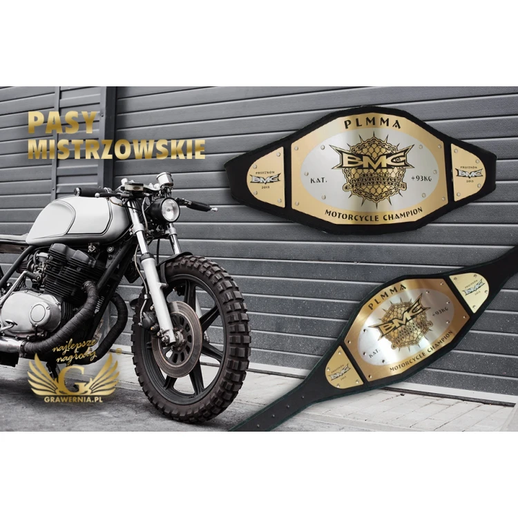 CHAMPIONSHIP BELT - MOTORCYCLE CHAMPION - P016