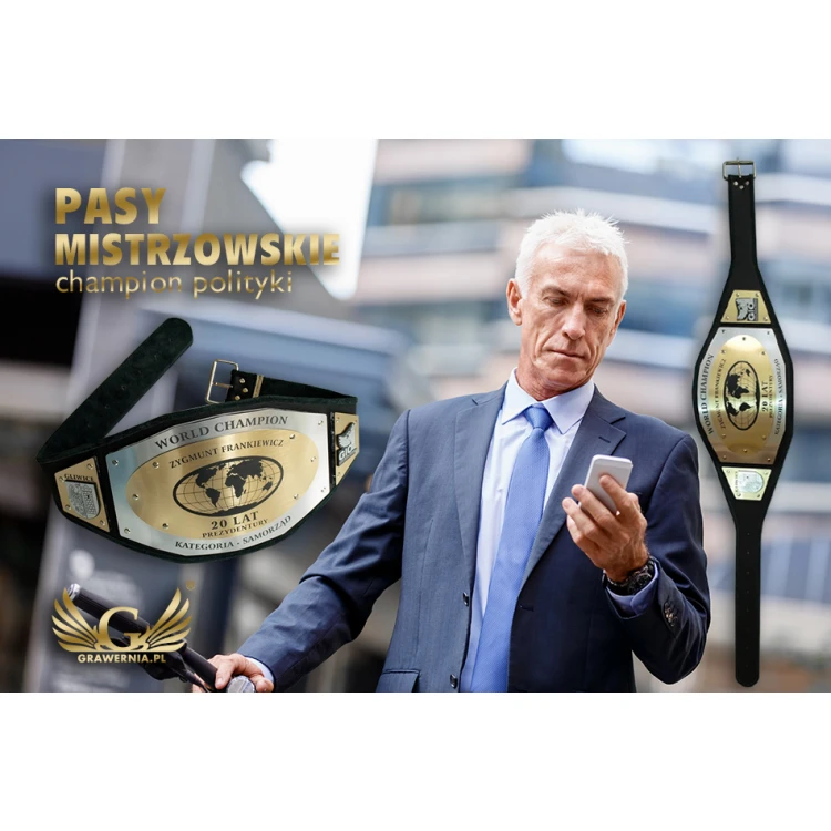 POLITICS CHAMPIONSHIP BELT - P014