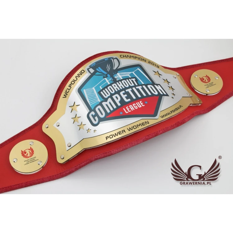 WORKOUT CHAMPION CHAMPIONSHIP BELT - P041