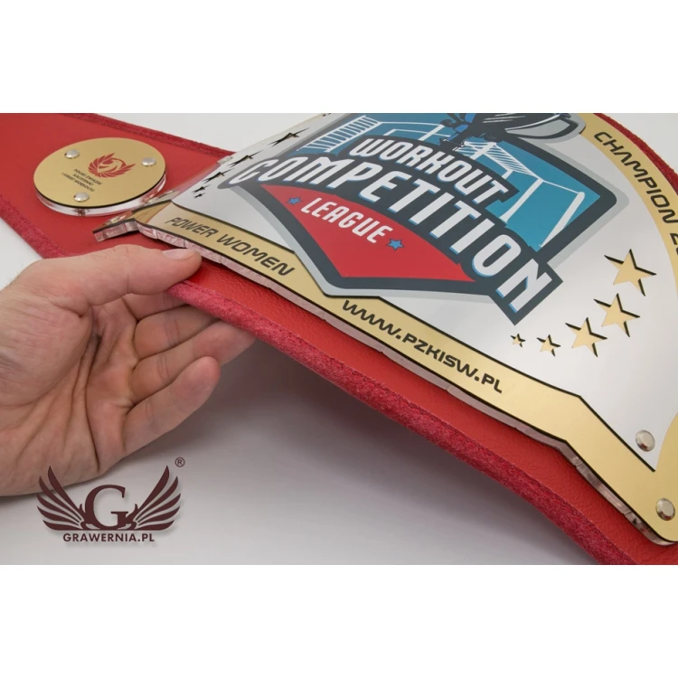 WORKOUT CHAMPION CHAMPIONSHIP BELT - P041