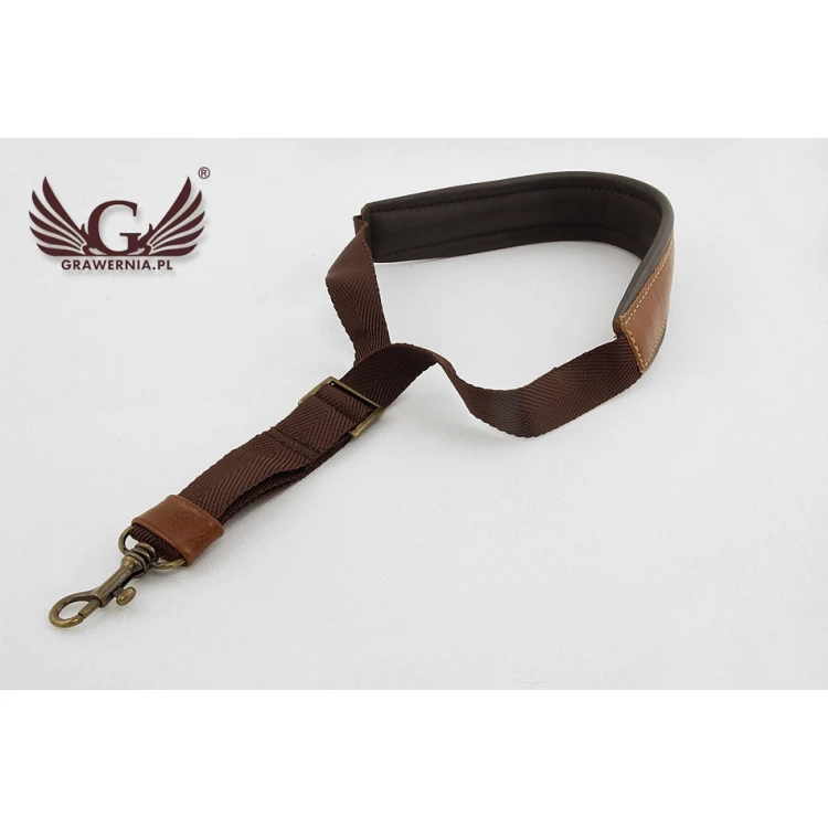 SAXOPHONE STRAP brown - model: Swing - Comfort version - PDS7