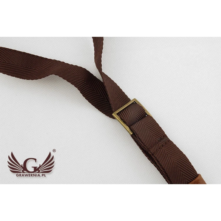 SAXOPHONE STRAP brown - model: Swing - Comfort version - PDS7