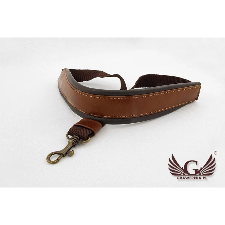SAXOPHONE STRAP brown - model: Swing - Comfort version - PDS7