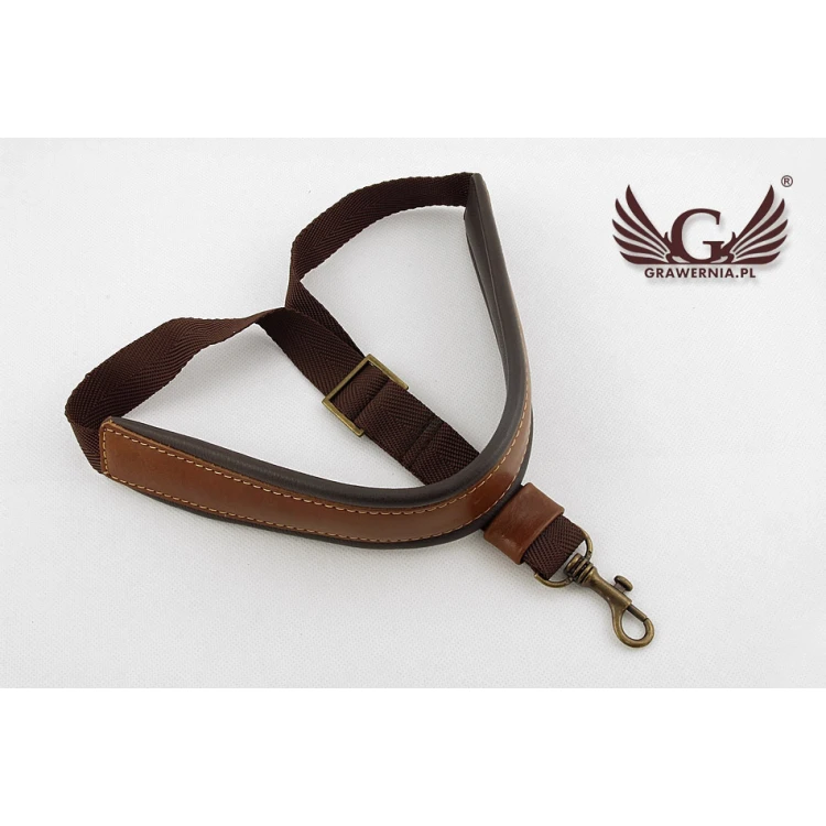 SAXOPHONE STRAP brown - model: Swing - Comfort version - PDS7
