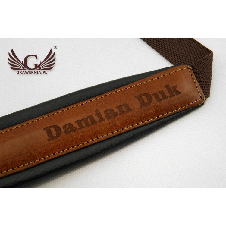 SAXOPHONE STRAP brown - model: Swing - Comfort version - PDS7