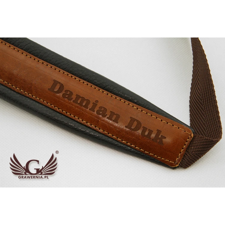 SAXOPHONE STRAP brown - model: Swing - Comfort version - PDS7