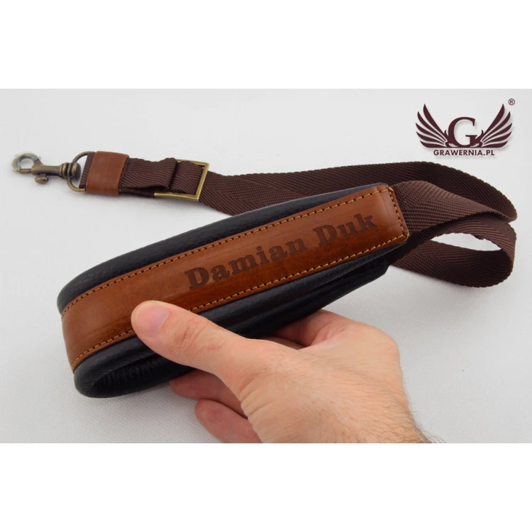 SAXOPHONE STRAP brown - model: Swing - Comfort version - PDS7