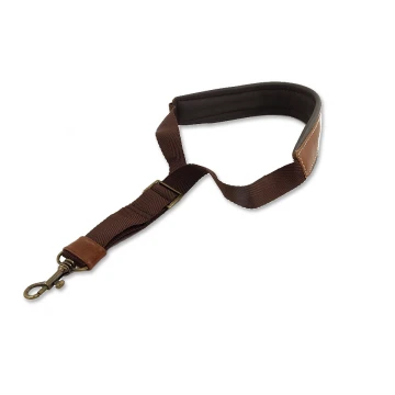 SAXOPHONE STRAP brown - model: Swing - Comfort version - PDS7