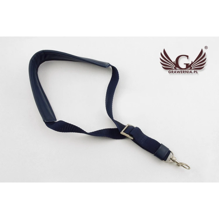 SAXOPHONE STRAP dark blue - model: Scat - Comfort version - PDS14