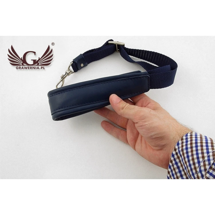 SAXOPHONE STRAP dark blue - model: Scat - Comfort version - PDS14